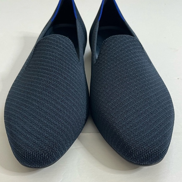 Rothy’s The Almond Loafer Navy Twill Like New Slip On Shoe Size 11.5 - Picture 4 of 7